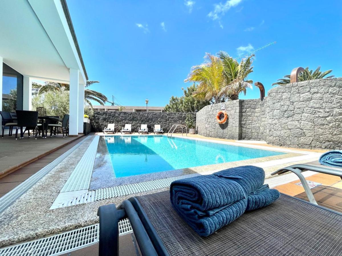 Villas Mamma Mia Pool Heat Private & Jacuzzi Playa Blanca  Exteriör bild